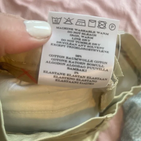 ($50 )Burberry Golf Chinos - Picture 4 of 11